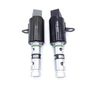 BERTGDA 2 pezzi valvola di controllo dell'olio, adatta for Hyundai, Santa Fe, adatta for KIA, Optima Rondo 2.7L 24355-3E000 24356-3E000 243553E000 VVT Timing sinistra destra Valvola di pressione dell'