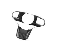 BERTGDA 3 pezzi rivestimento pannello volante dell'auto, decorazione adatta for Mini, Cooper F55 F56 F57 2021-2022 Adesivi per la protezione del volante