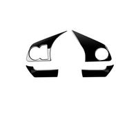 BERTGDA 4 pezzi di rivestimento for pannello volante, adatto for Toyota Raize 200 Serie 210A, adesivo decorativo for auto, nero lucido. Adesivi per la protezione del volante
