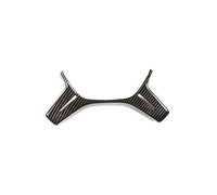 BERTGDA Adesivo decorativo for volante auto, adatto per, CE ML GL Classe W204 W212 W463 Copertura Toppa Accessori Adesivi per la protezione del volante(ABS carbon fibre)