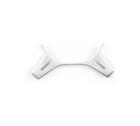 BERTGDA Adesivo decorativo for volante auto, adatto per, CE ML GL Classe W204 W212 W463 Copertura Toppa Accessori Adesivi per la protezione del volante(ABS SILVER)