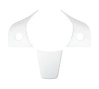 BERTGDA Adesivo for coprivolante for auto, adatto for modello 3 Y 2023, telaio di rivestimento del pannello dell'auto, accessori interni modificati for modello Y Adesivi per la protezione del volante