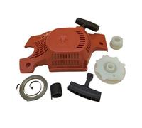 BERTGDA Avviamento a strappo, Compatible With Husqvarna, 142 141 137 136 Kit molla mozzo maniglia Parti motosega gruppo di avviamento a strappo per tosaerba