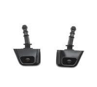 BERTGDA Coperchio ugello spruzzatore lavafari paraurti anteriore, adatto for Nissan, X-Trail Xtrail T31 2008-2014 28641-3UY0A 28642-3UY1B Getto faro Getto spray per la pulizia dei fari(SET)