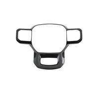 BERTGDA Copertura decorativa for telaio volante auto, adatta for Ford, Raptor F150 F-150 F 150 2015-2024 Accessori Adesivi per la protezione del volante(For 2021-2024)