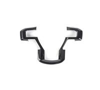 BERTGDA Copertura decorativa for telaio volante auto, adatta for Ford, Raptor F150 F-150 F 150 2015-2024 Accessori Adesivi per la protezione del volante(For 2015-2020)