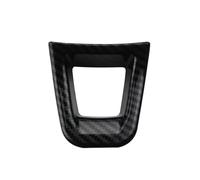 BERTGDA Copertura decorativa for volante auto, adatta for Volkswagen, adatta for VW, adatta for Passat B8 Tiguan Adesivi per la protezione del volante(Carbon Fiber Black)