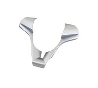BERTGDA Copertura decorativa for volante dell'auto, adatta for Chevrolet, Cruze Sedan Hatchback 2009-2014 Accessori Rifiniture interne Adesivi per la protezione del volante(Matte Silver)
