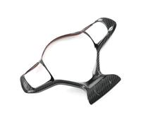 BERTGDA Copertura del pannello del volante, adatta for BYD, ATTO 3 2022-2023 Copertura decorativa for la protezione degli interni Volante dell'auto Adesivi per la protezione del volante