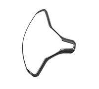BERTGDA Coprivolante, adatto for accessori auto modello S modello X, toppa interna Adesivi per la protezione del volante