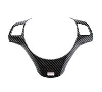 BERTGDA Decorazione del pannello del volante dell'auto, adatta for 1 3 serie E87 E90 E92 E93 2005-2012 adesivo di modanatura di copertura Adesivi per la protezione del volante(STYLE B)