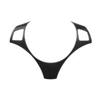 BERTGDA Decorazione del pannello del volante dell'auto, adatta for 1 3 serie E87 E90 E92 E93 2005-2012 adesivo di modanatura di copertura Adesivi per la protezione del volante(Style 1)