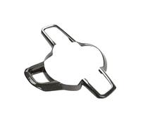 BERTGDA Decorazione del pannello del volante dell'auto, adatta for Jeep, Wrangler JL Gladiator JT 2018-2021, adesivo for modanatura di rivestimento Adesivi per la protezione del volante