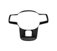 BERTGDA Decorazione for rivestimento del pannello del volante dell'auto, adatta for KIA, Sorento MQ4 2021-2022 Adesivo for telaio in fibra di carbonio Adesivi per la protezione del volante