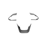 BERTGDA Decorazione for rivestimento del pannello del volante dell'auto, adatta for Toyota, adesivo for telaio in fibra di carbonio Voxy Noah serie 90 2022+ Adesivi per la protezione del volante