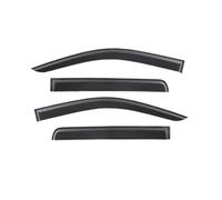 BERTGDA Deflettore antivento for finestrini, adatto for Mitsubishi Triton 2006-2014, cabina doppia, protezione solare, accessori deflettori pioggia per porte