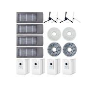 BERTGDA Filtri for spazzole laterali, adatti for aspirapolvere robot ECOVACS DEEBOT X2 Omni set filtro e spazzola per aspirapolvere