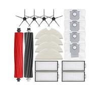 BERTGDA Filtro spazzola laterale, adatto for aspirapolvere Roborock Q8 Max, +, Q5, +, Pro set filtro e spazzola per aspirapolvere