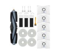 BERTGDA Filtro spazzola laterale, adatto for aspirapolvere robot Ecovacs Deebot T20 Omni, panno principale for il lavaggio set filtro e spazzola per aspirapolvere