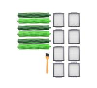 BERTGDA Filtro spazzola laterale adatto for Irobot Roomba I3 + I4 I6 + I7 + I8 + E5 E6 E7 Robot aspirapolvere principale set filtro e spazzola per aspirapolvere