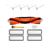 BERTGDA Filtro spazzola laterale, adatto for Xiaomi, MI Robot Vacuum 1 2 1S/Rockrobo V1 S5 Max S6 MaxV E25 Main set filtro e spazzola per aspirapolvere