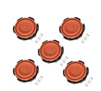 BERTGDA Kit coperchio valvola PCV 1/5/10 pezzi, adatto for Ford, C-MAX Fiesta VI Focus II Fusion Citroen, Berlingo C2 C3 C4 Volvo, C30 V50 Riparazione 0248.L1 coperchio valvola motore PCV auto(5 PCS)