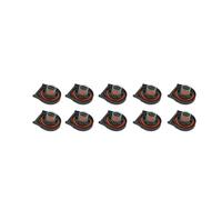 BERTGDA Kit di riparazione del coperchio della valvola PCV della testata del cilindro da 10 pezzi, adatto for VW, adatto for Scirocco III, Tiguan I, adatto for Skoda, Octavia II, Superb II 03L103469 0