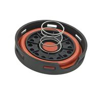 BERTGDA Kit di riparazione del coperchio della valvola PCV, tappo della valvola, adatto for LAND ROVER, Freelander, Volvo, XC60, XC70, XC90, S80, V70, 31319642, 30788481, membrana coperchio valvola mo