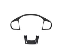 BERTGDA Pannello di rivestimento del volante dell'auto, adatto for Ford, Explorer 2020-2023 Ricambi interni Accessori V Adesivi per la protezione del volante