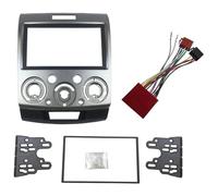 BERTGDA Pannello radio stereo, adatto for Ford, Everest Ranger/Mazda BT50 2 DIN, kit di installazione for cruscotto Telaio per console audio per veicoli