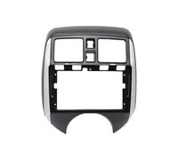 BERTGDA Pannello stereo for auto, adatto for NISSAN VERSA NOTE 2014-2016 2 Din Radio GPS Lettore MP5 Head Telaio per console audio per veicoli(Frame)
