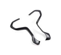 BERTGDA Rivestimento del pannello del volante, adatto for Chevrolet, Silverado 2014-2018 Adesivo for telaio auto Adesivi per la protezione del volante