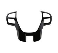 BERTGDA Rivestimento del pannello del volante dell'auto, adatto for Ford Ranger Everest Endeavor 2015-2022, accessori for la decorazione del telaio Adesivi per la protezione del volante