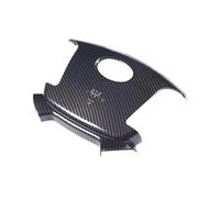 BERTGDA Rivestimento del pannello del volante dell'auto, decorazione, adatto for Toyota, accessori interni 2007-2013 ABS in fibra di carbonio Adesivi per la protezione del volante