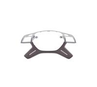 BERTGDA Rivestimento del telaio del volante, adatto for ML, GL GLS W166 W204 W212 W463 Pannello di copertura centrale interno auto di ricambio nero Adesivi per la protezione del volante(Moka)