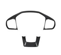 BERTGDA Rivestimento del volante, adatto for Ford Explorer 2020-2023, pannello pulsanti interno for auto, decorazione auto Adesivi per la protezione del volante