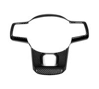 BERTGDA Rivestimento del volante, adatto for KIA, Sorento MQ4 2021 2022, adesivo for cornice decorativa, copertura del pannello dell'auto Adesivi per la protezione del volante