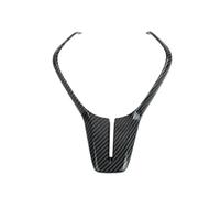BERTGDA Rivestimento telaio volante, adatto for Infiniti, Q50 Q50L Q60 2018-2022 Adesivi per la protezione del volante