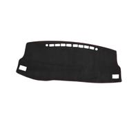 BERTGDA Tappetino copri cruscotto, adatto for Toyota Corolla 2014-2018, protezione solare, in pelle scamosciata Tapis de protection pour tableau de bord(Black Red)