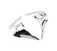 BERTGDA Telaio del pannello dei pulsanti del volante, adatto for Peugeot, accessori for modanature interne 2008 2014-2019 cromati Adesivi per la protezione del volante(Chrome glossy)