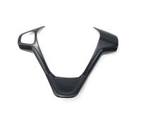 BERTGDA Telaio di rivestimento del pannello del volante, adatto for Ford, Fiesta MK7 2009-2017, adatto for Ecosport, adesivo for volante auto 2012-2017 Adesivi per la protezione del volante