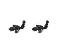 BERTGDA Ugello lavafari paraurti anteriore da 2 pezzi, adatto for, E90 E92 E93 M3 4.0L 2005-2013 61678044541 Copertura getto d'acqua nebulizzata for fari Getto spray per la pulizia dei fari