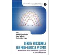 Berthold-Georg Density Functionals For Many-particle Systems (Copertina rigida)