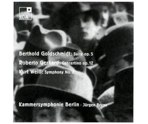 Berthold Goldsc Berthold Goldschmidt: Suite Op. 5/Roberto Gerhard: Concerti (CD)