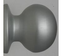 Berti Ferramenta POMO FISSO PER PORTONE ART.169/70 ALL.ARGENTO SAT. SAGUATTI