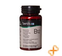 Bertil's Vitamina B12 + Folato,Sapore Arancia,Supplemento,100 Masticabile