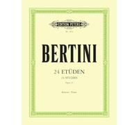 Bertini: 24 Studies Op. 29 (Piano Solo) (EP182A)
