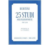 Bertini 25 Studi Op. 29 per pianoforte Revisione Finizio - Curci