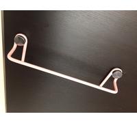 BERTOCCI 7011 PORTA SALVIETTE LINEA SEGNO Cm 40 P.Cm.8 IN OTTONE COLORE ROSA