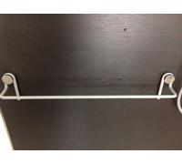 BERTOCCI 7012 PORTA SALVIETTE LINEA SEGNO Cm 60 P.Cm.8 IN OTTONE COLORE GRIGIO